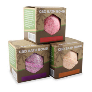 CBD Bath Bombs Boxes With Logo