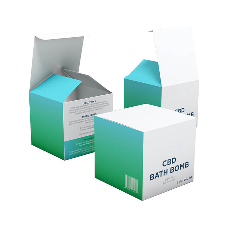 CBD Bath Bombs Boxes Retail