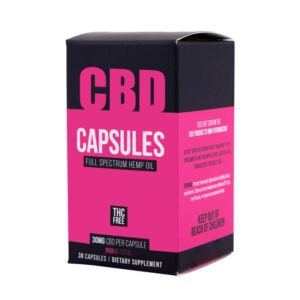 CBD Capsules Boxes Packaging