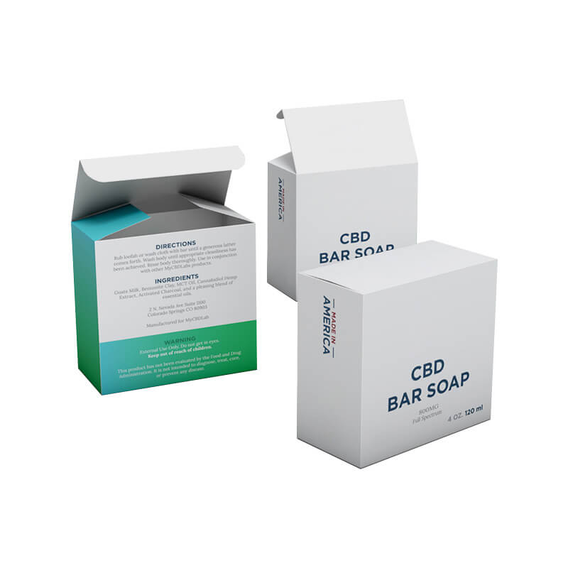CBD Cleansing Body Bar Boxes