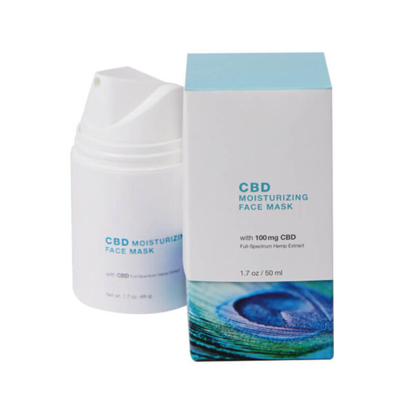 CBD Facial Moisturizer Boxes With Free Shipping