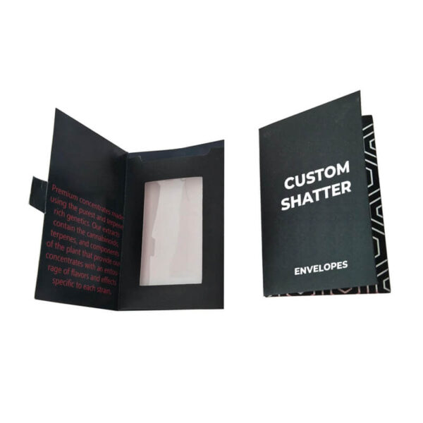 Custom Printed Shatter Envelopes for Concentrates